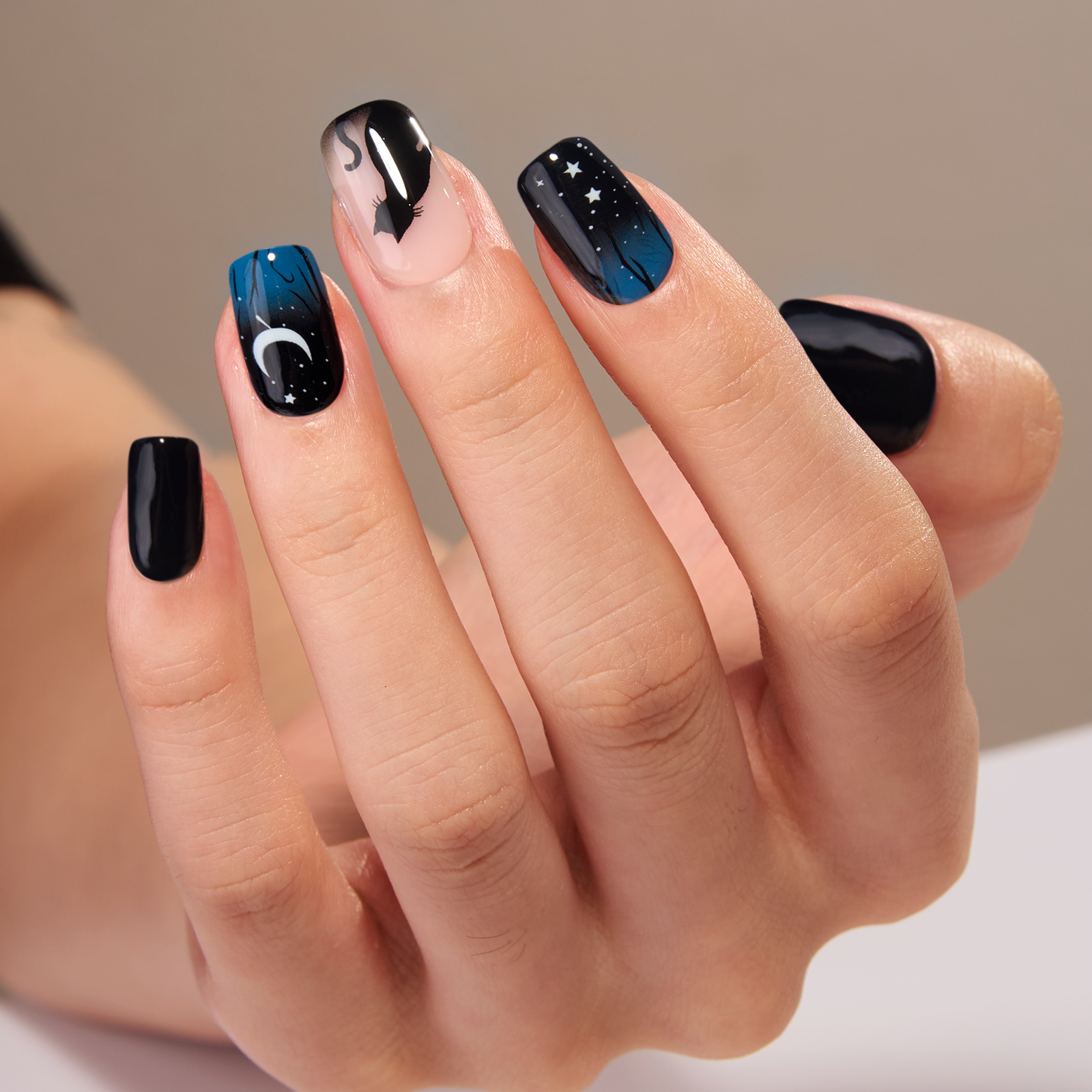 Gel Press On Nails 16 Sizes-32 Pcs Kit X004O2YVLP