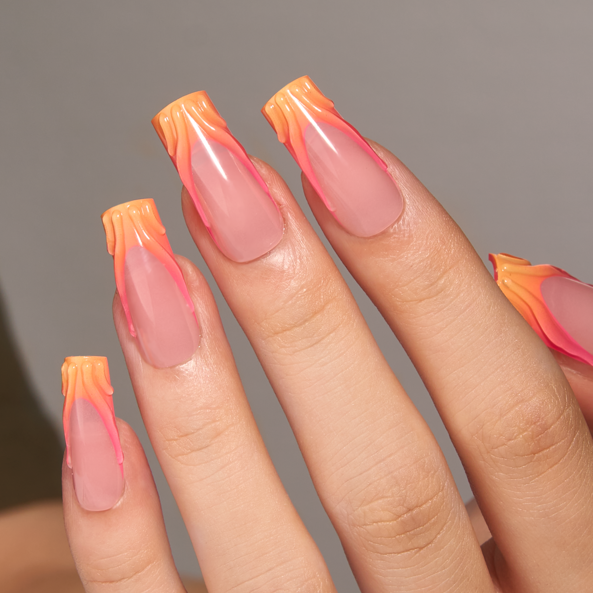 Gel Press On Nails 16 Sizes-32 Pcs Kit X004R7I05P