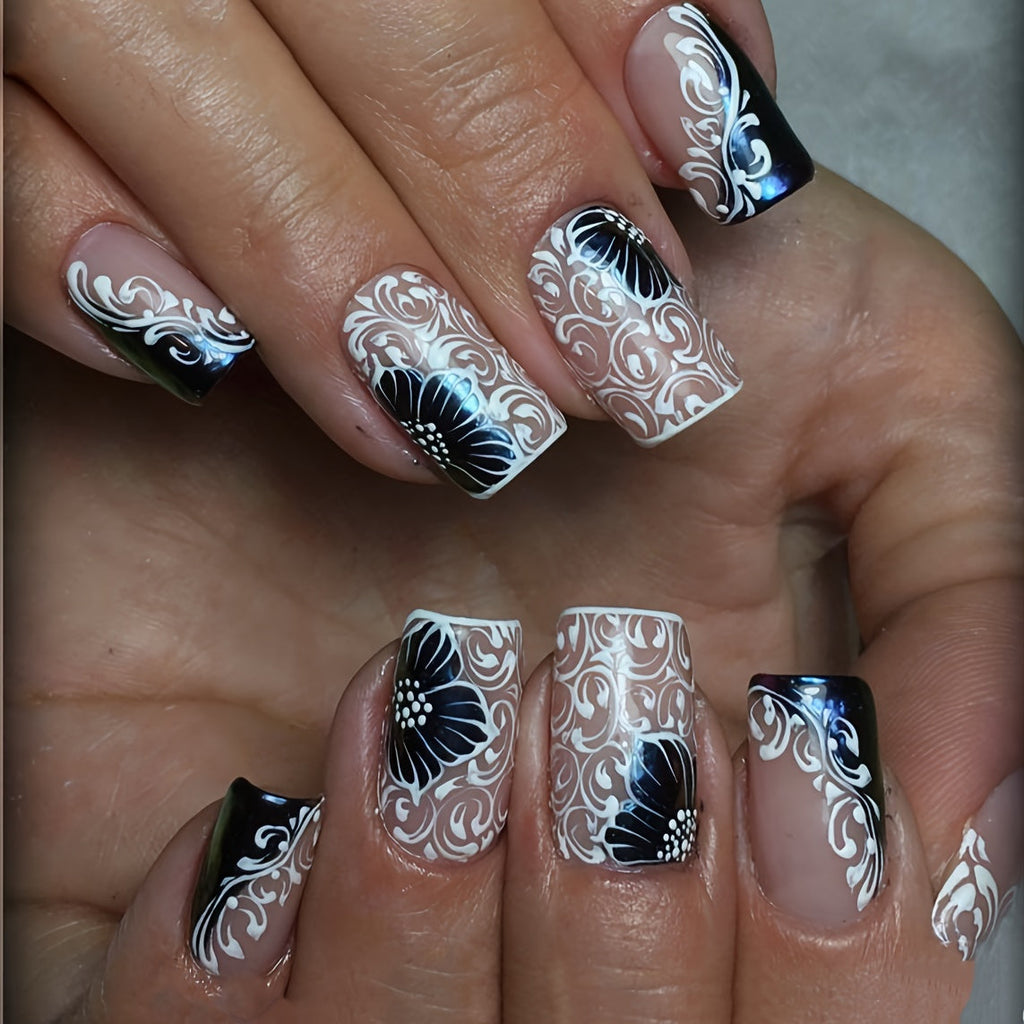 Gel Press On Nails 16 Sizes-32 Pcs Kit X004OTAA63