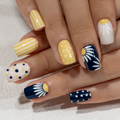 15 Sizes-30 Pcs Acrylic Press On Nails X004ORLRNP