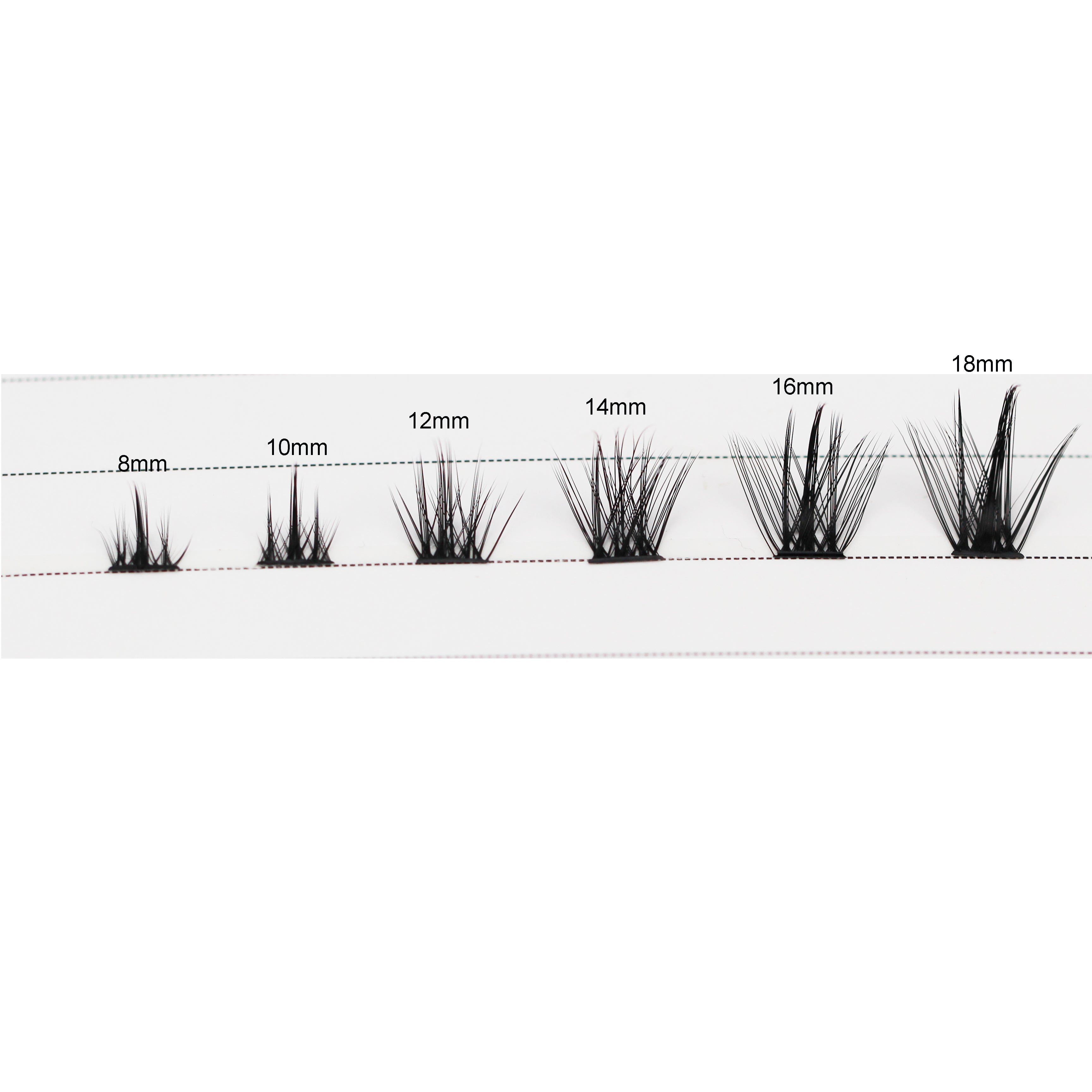 Bodermincer NEW 120 Cluster 8-20mm to Choose Professional Makeup Individual EyeLashes Grafting False Eyelashes Eyelash Extension Individual Eyelash Bunche