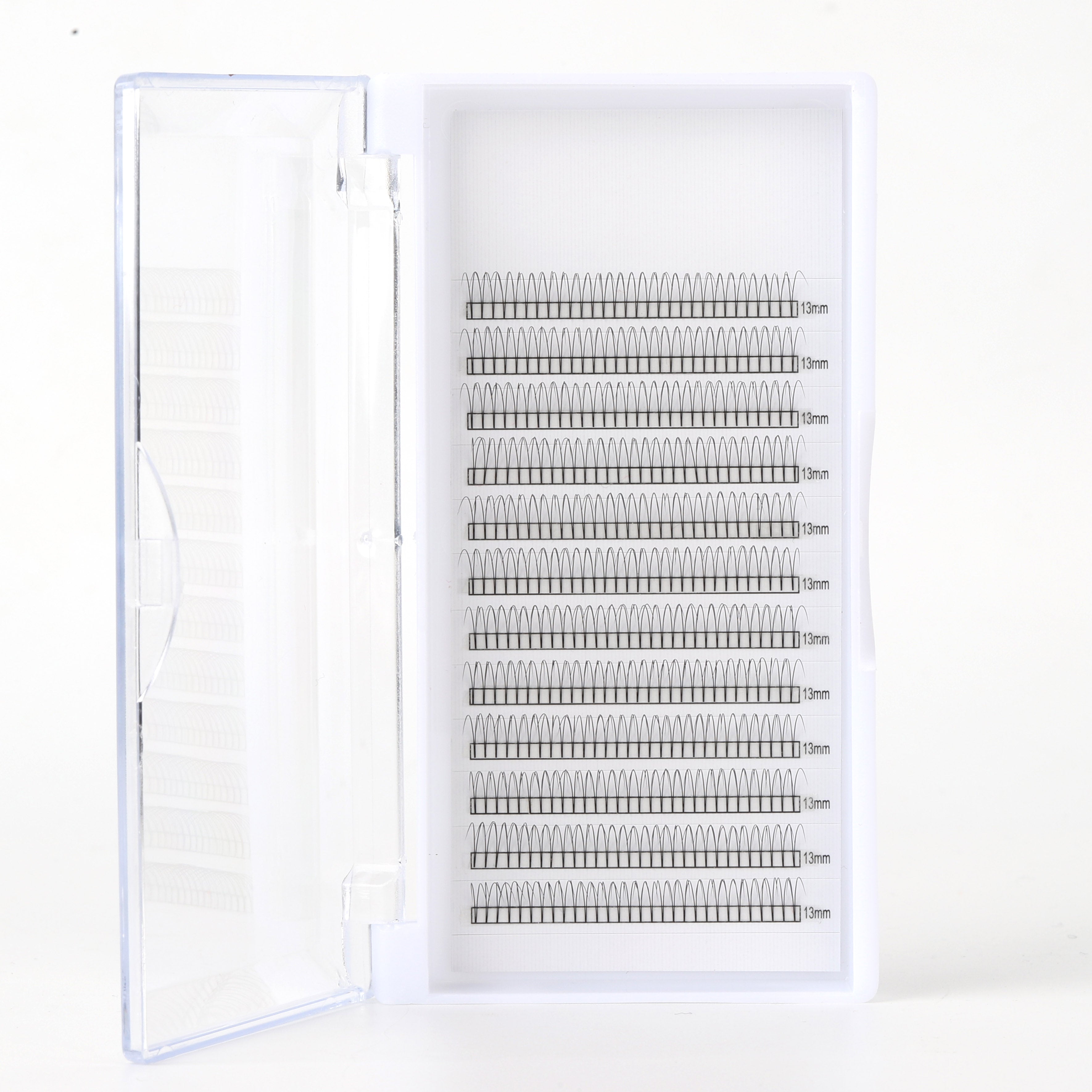 Premade Short Stem Fan Lashes 2D