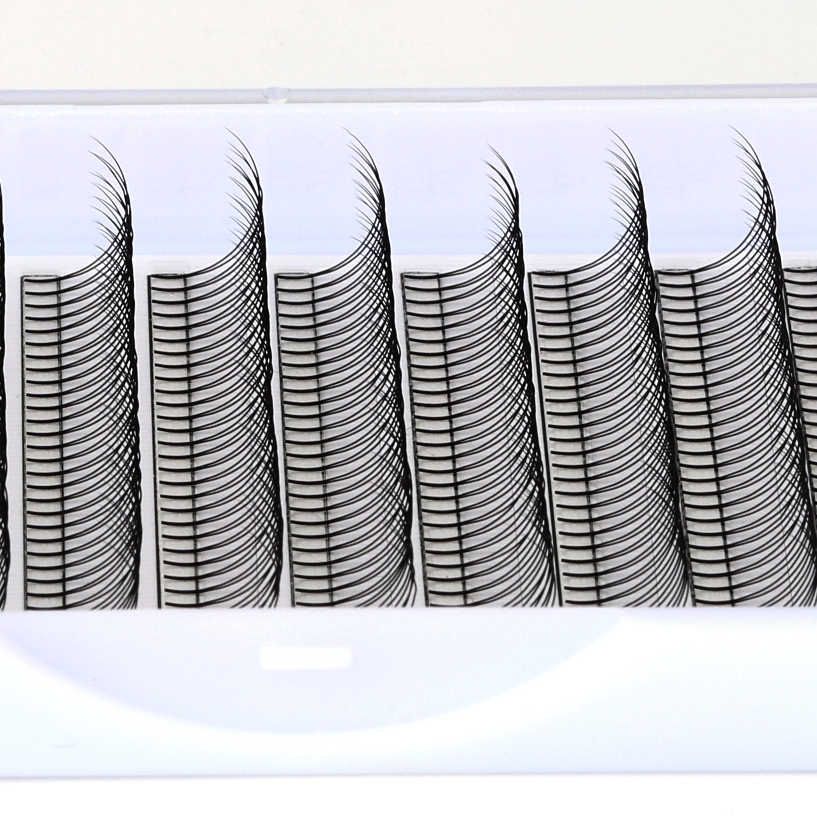 Premade Short Stem Fan Lashes 2D
