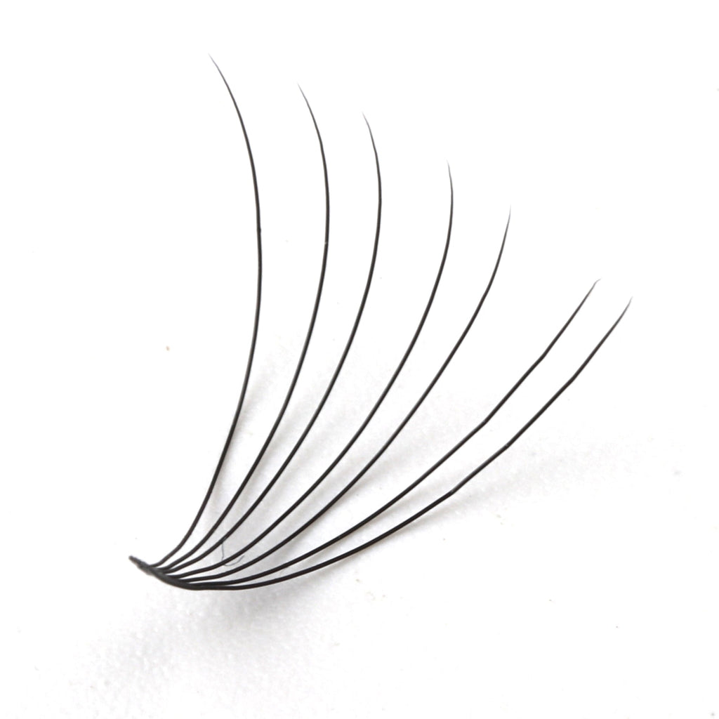 Premade Short Stem Fan Lashes 7D