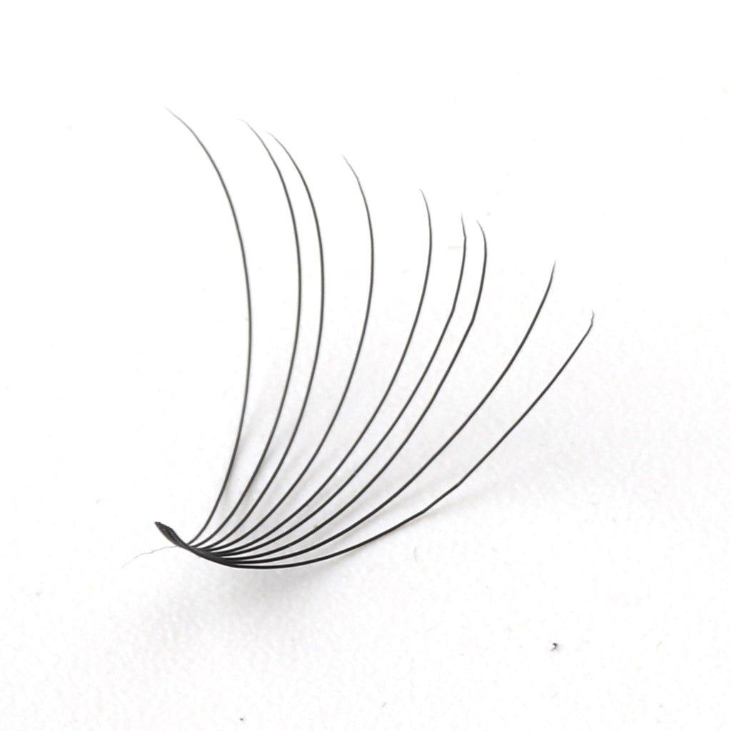 Premade Short Stem Fan Lashes 9D