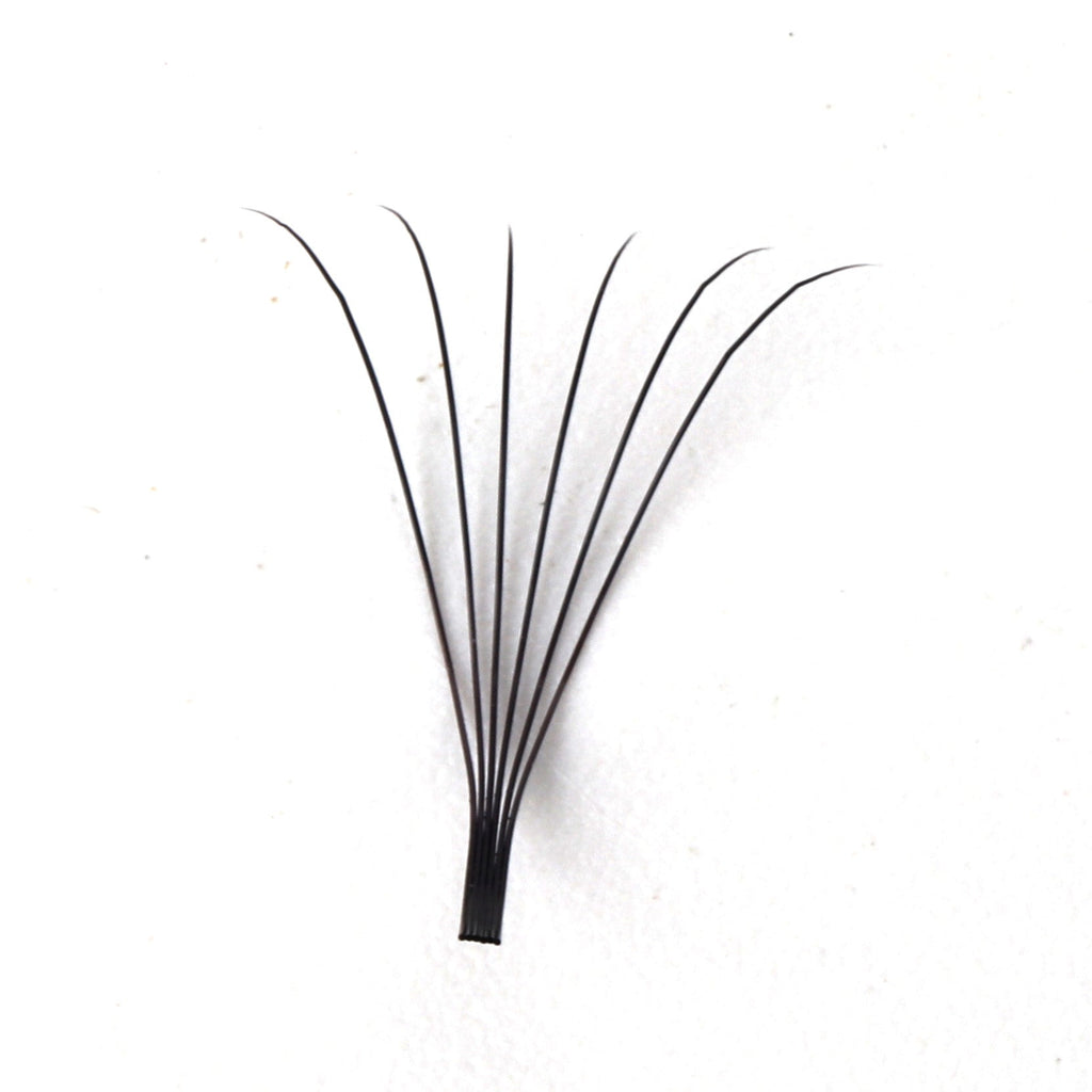 Premade Long Stem Fan Lashes 6D