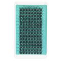 BODERMINCER M10# Color Black D Curl 16 Rows Natural Extensions Individual False Eyelashes Lash Clusters 8mm/10mm/12mm/14mm/16mm/18mm to Choose