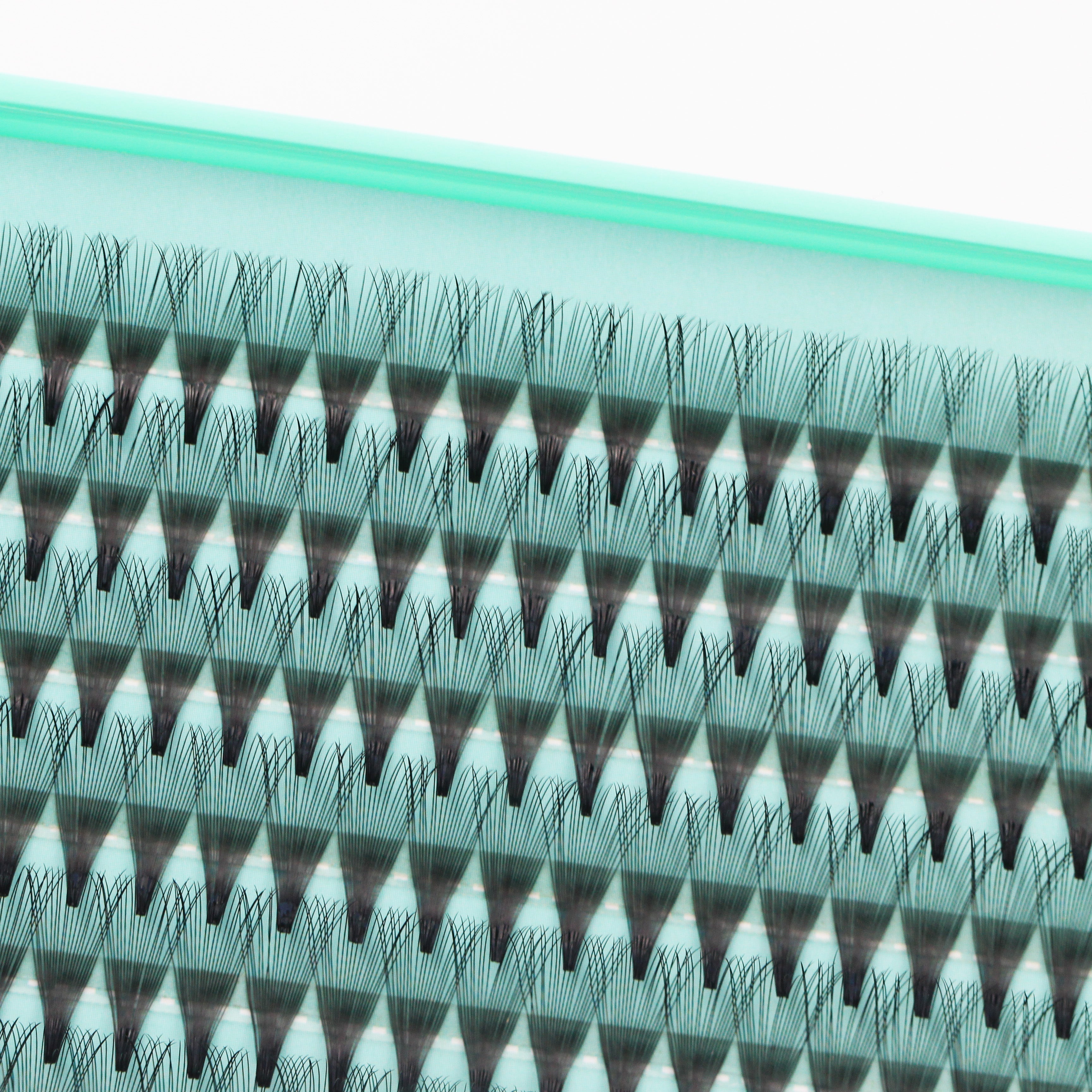 Bodermincer  20D# Color Black D Curl 0.07mm 14 Rows 240pcs Pre-made Fans Natural Extensions Individual False Eyelashes Lash Clusters 8mm/9mm/10mm/11mm/12mm/13mm/14mm/15mm/16mm/17mm/18mm to Choose