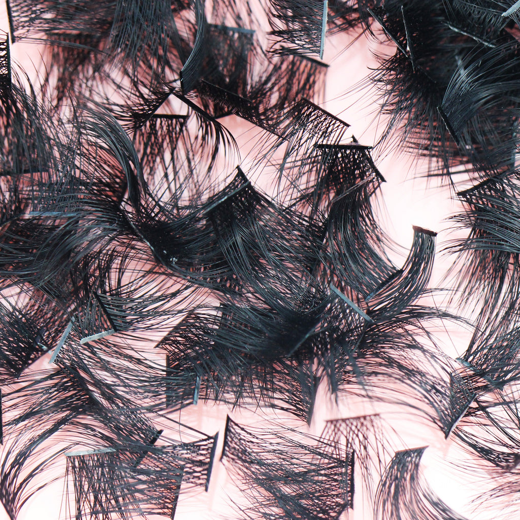 BODERMINCER M01T# Black D Curl 200pcs/400pcs/600pcs/800pcs/1000pcs/1500pcs/2000pcs per pack wholesale false eyelashes in bulk