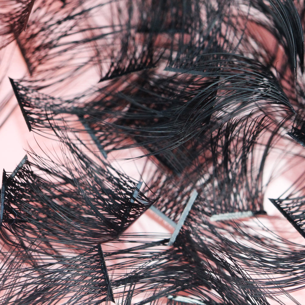 BODERMINCER M01T# Black D Curl 200pcs/400pcs/600pcs/800pcs/1000pcs/1500pcs/2000pcs per pack wholesale false eyelashes in bulk