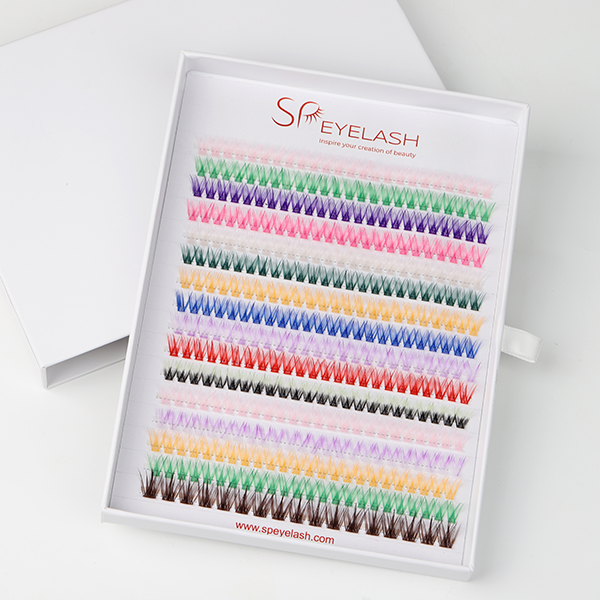 DIY colored Lashes