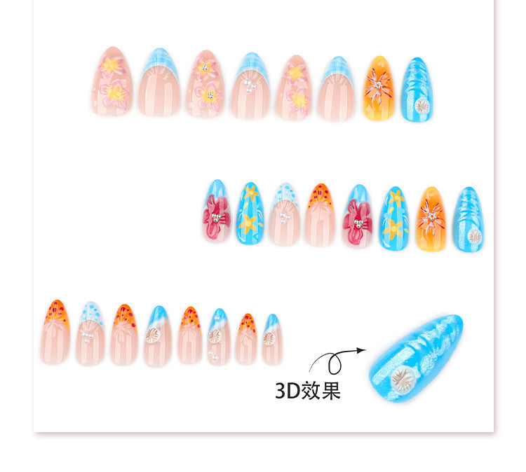 24pcs/Set Press On Nails JP3900