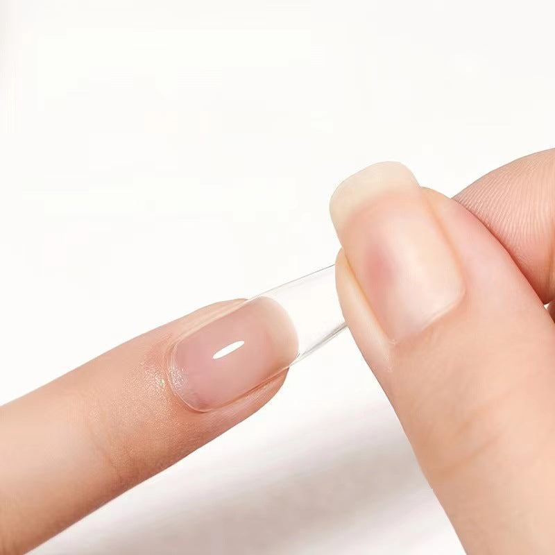 30g Toothpaste Solid Nail Glue Need Light Cured(Not recommend for dark color)for press on nails