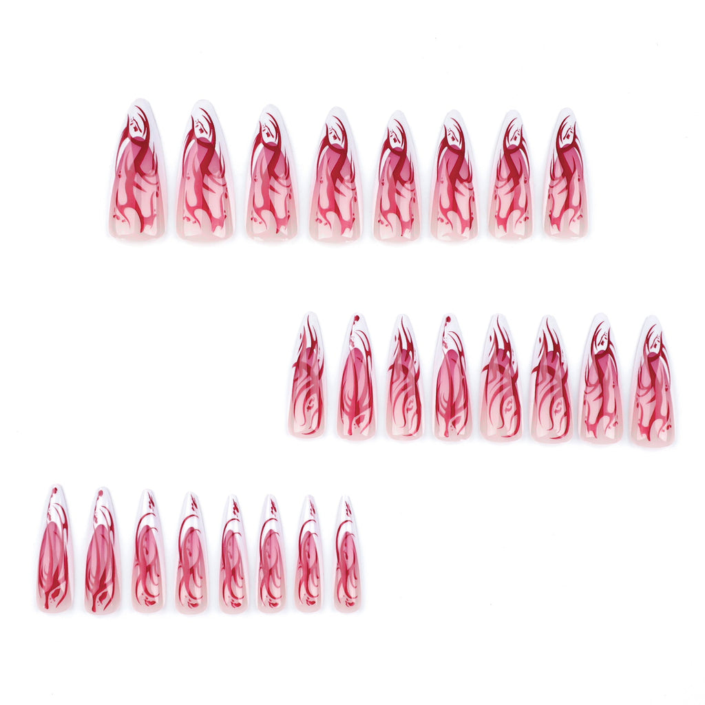 24pcs/Set Press On Nails JP3410