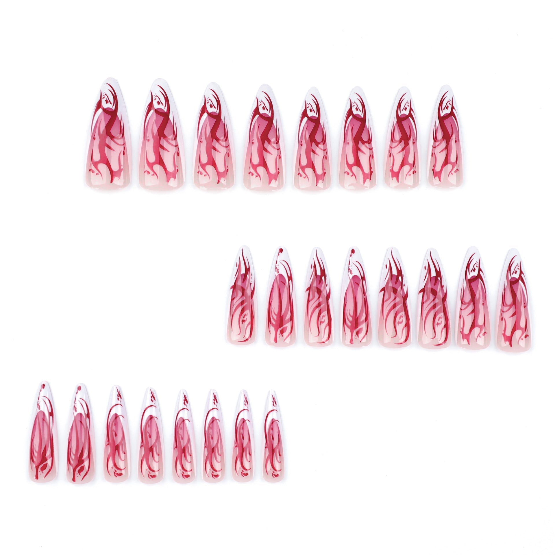 24pcs/Set Press On Nails JP3410