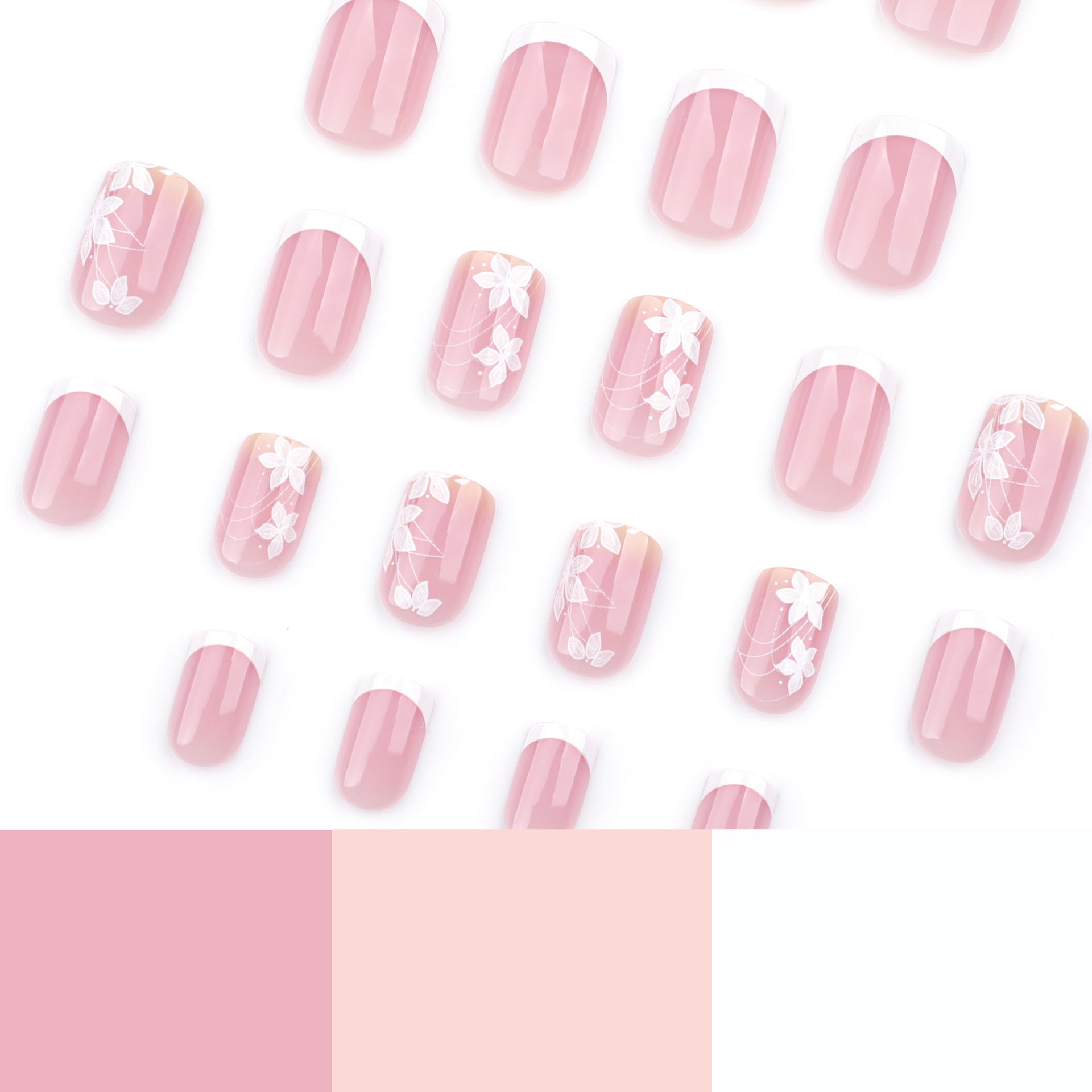 15 Sizes-30 Pcs Acrylic Press On Nails X004OTDCSV