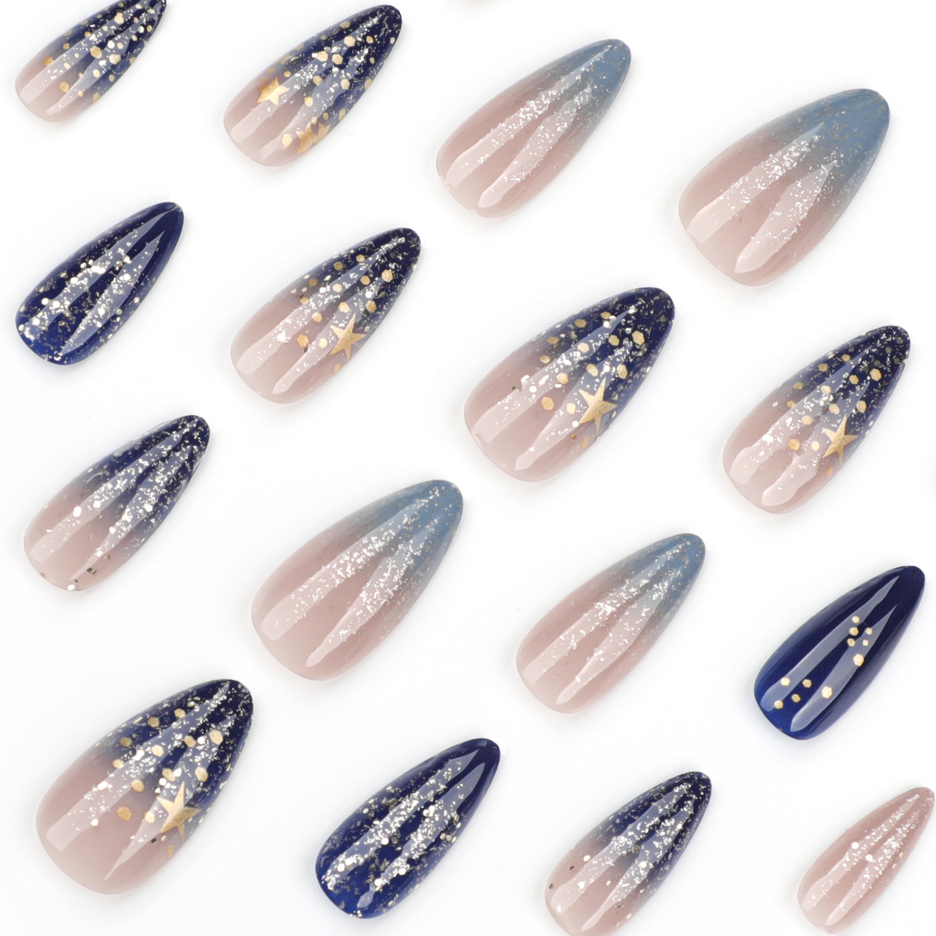 Gel Press On Nails 16 Sizes-32 Pcs Kit X004SWRYDN