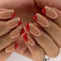 15 Sizes-30 Pcs Acrylic Press On Nails X004C0RFMV