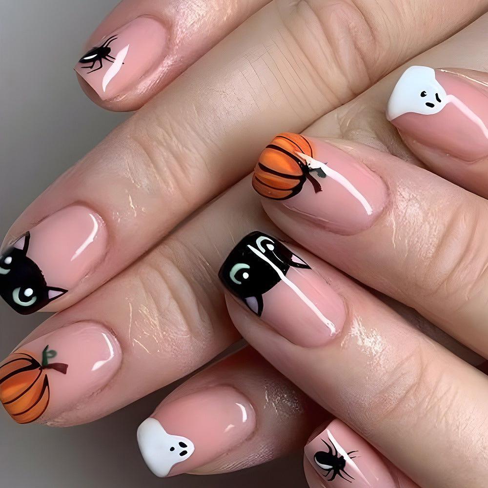 15 Sizes-30 Pcs Acrylic Press On Nails X004CPT12X