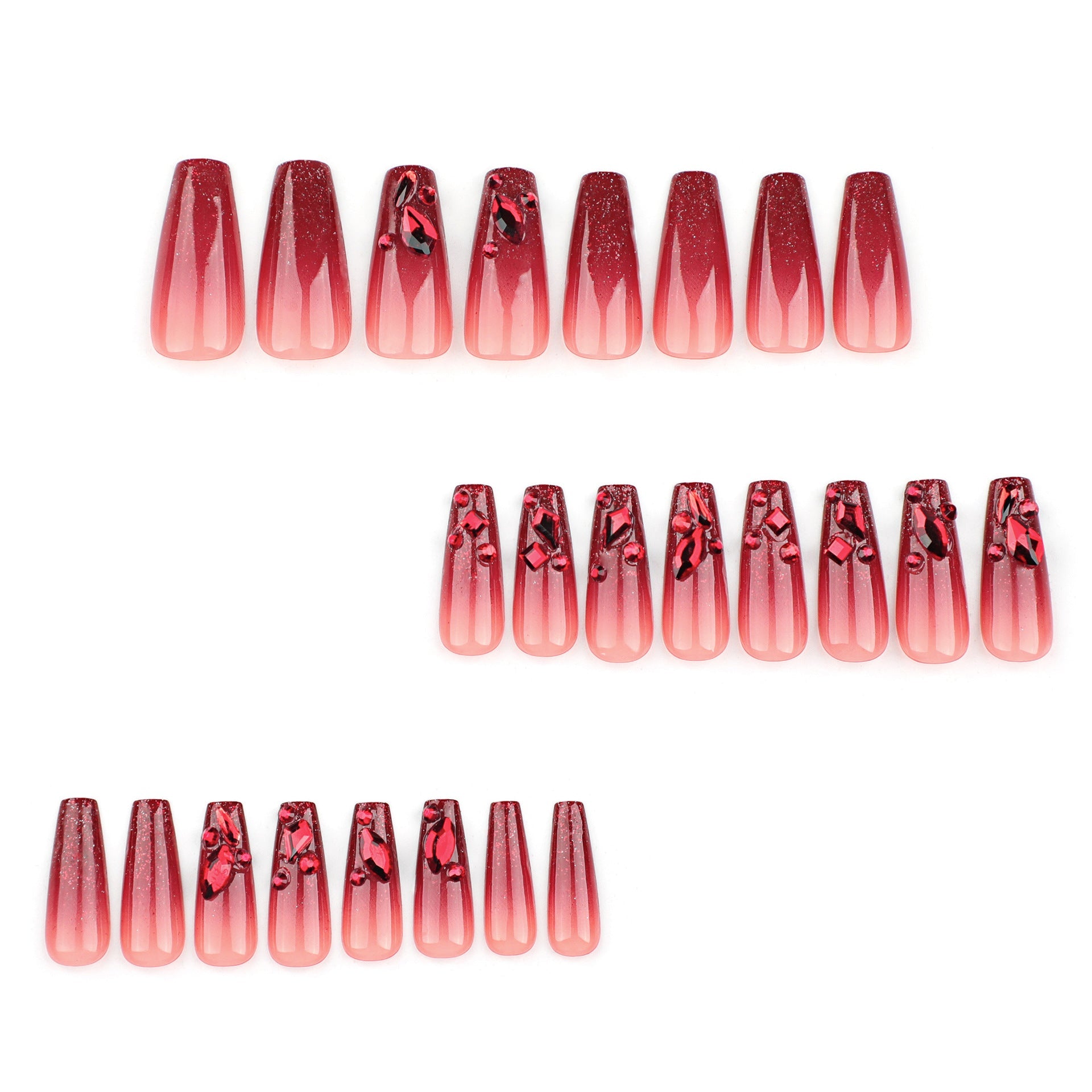 24pcs/Set Press On Nails JP3409