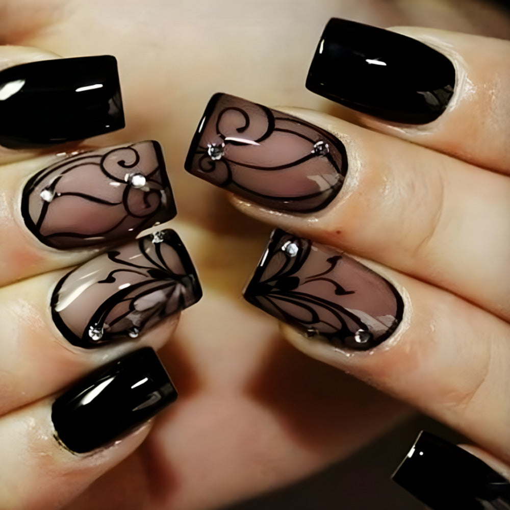 Gel Press On Nails 16 Sizes-32 Pcs Kit X004FXA5LX