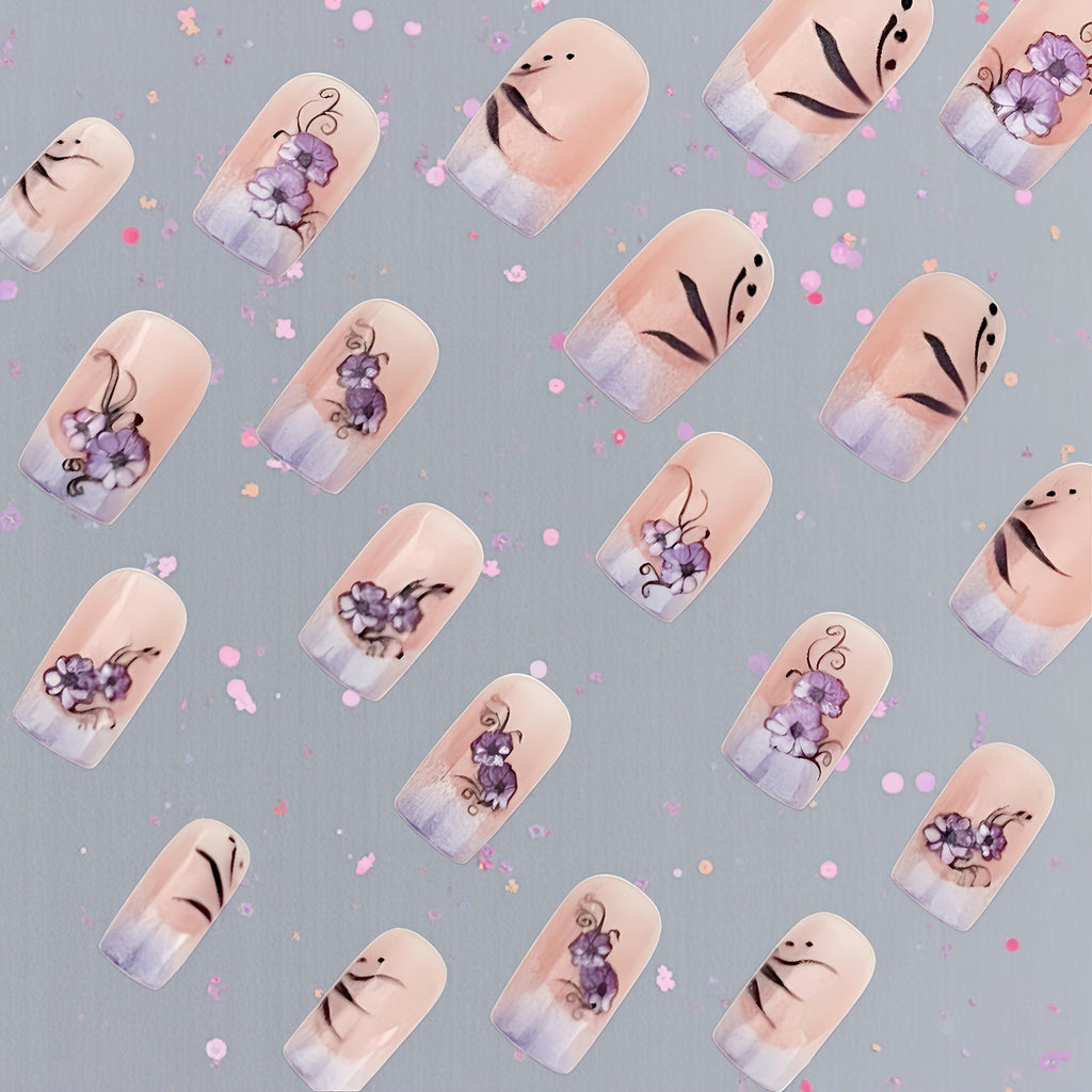 15 Sizes-30 Pcs Acrylic Press On Nails X004RPFHDZ