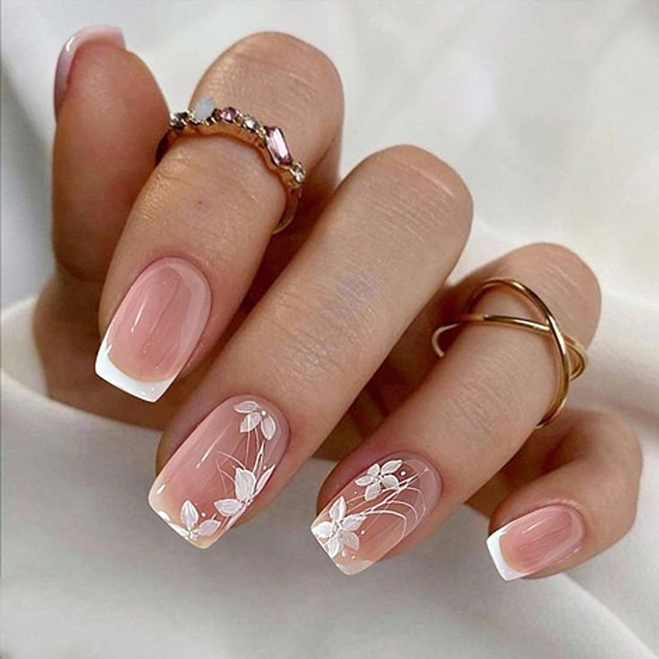15 Sizes-30 Pcs Acrylic Press On Nails X004OTDCSV