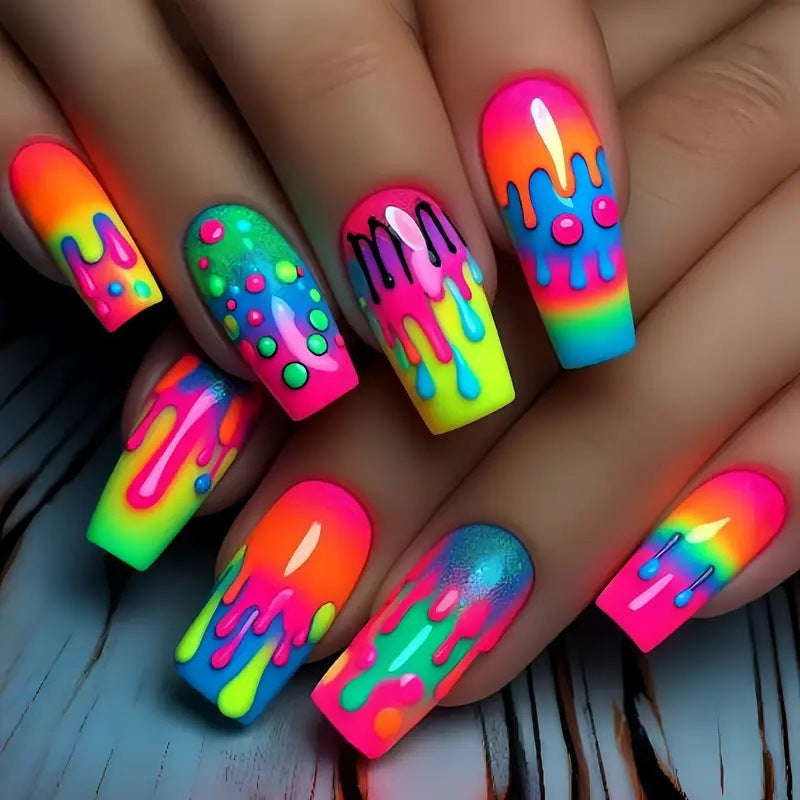 15 Sizes-30 Pcs Acrylic Press On Nails X004LBOO2Z