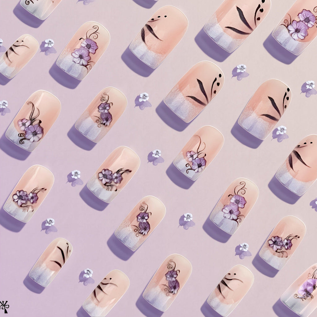 15 Sizes-30 Pcs Acrylic Press On Nails X004RPFHDZ