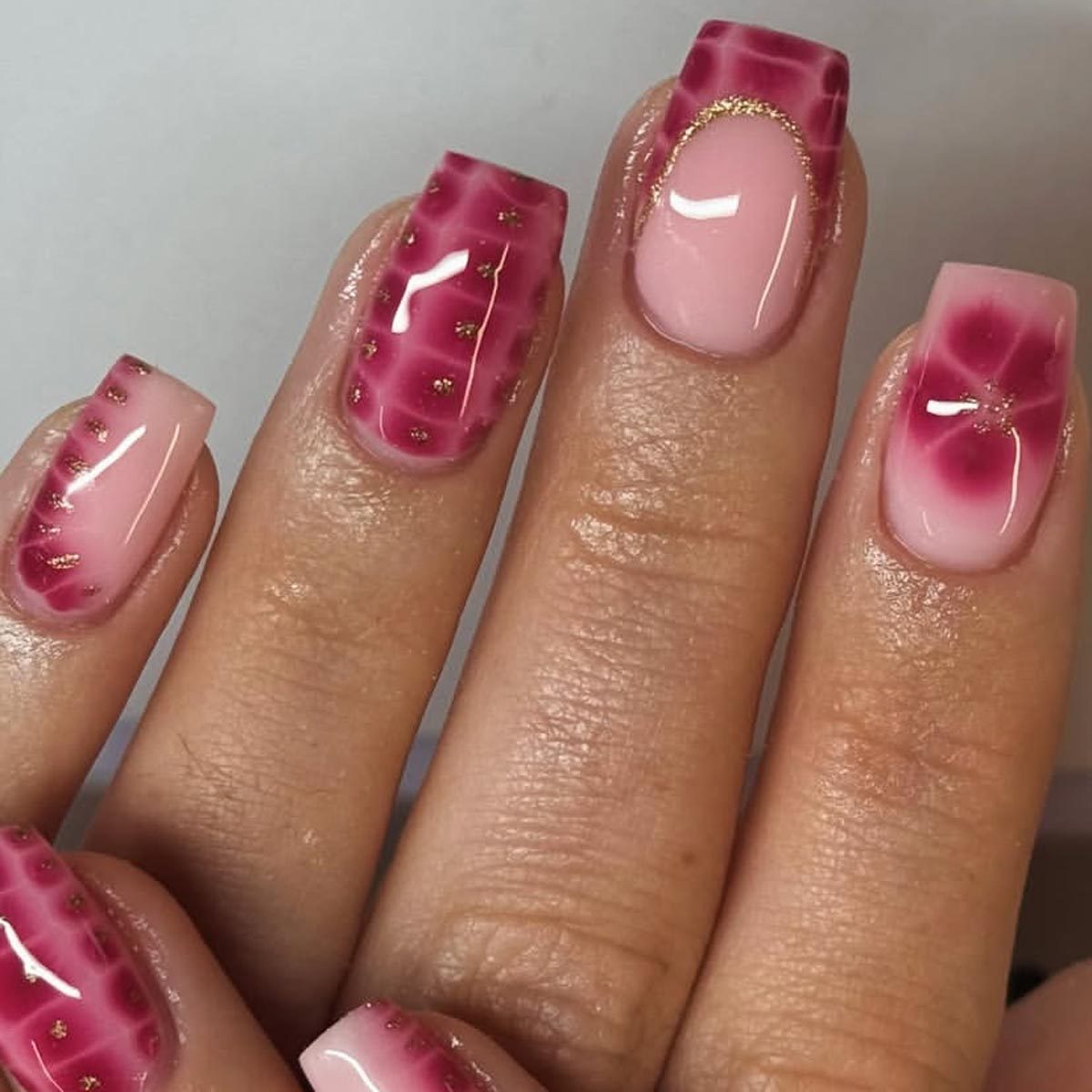 Gel Press On Nails 16 Sizes-32 Pcs Kit X004R7L2HN