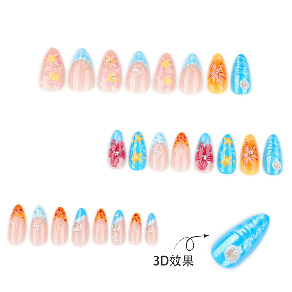 24pcs/Set Press On Nails JP3900