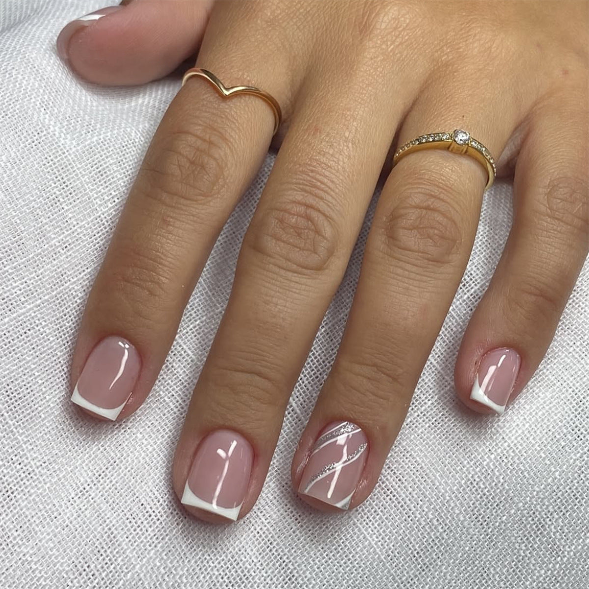 15 Sizes-30 Pcs Acrylic Press On Nails X004OT2L01