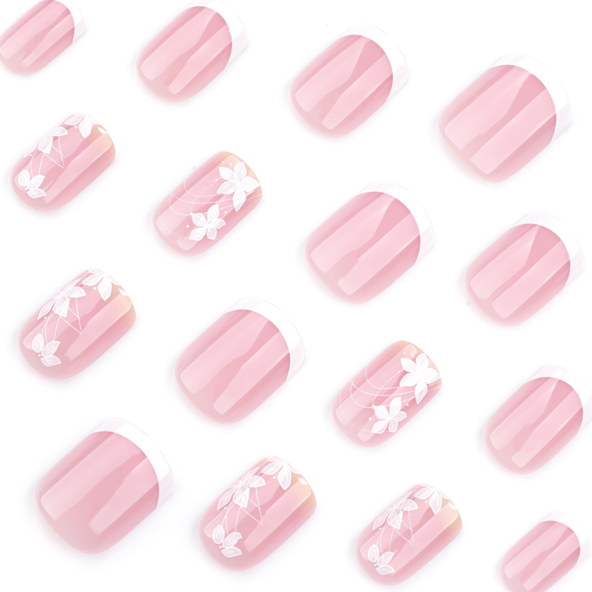 15 Sizes-30 Pcs Acrylic Press On Nails X004OTDCSV