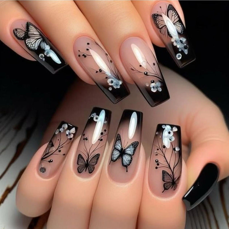 Gel Press On Nails 16 Sizes-32 Pcs Kit X004SWIREX