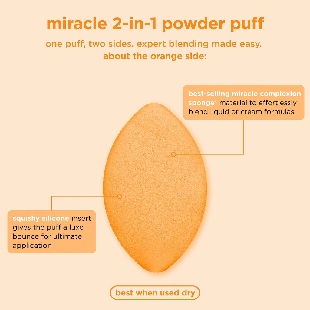 Miracle Complexion Sponge + Miracle 2-In-1 Powder Puff
