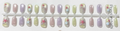 15 Sizes-30 Pcs Acrylic Press On Nail T652
