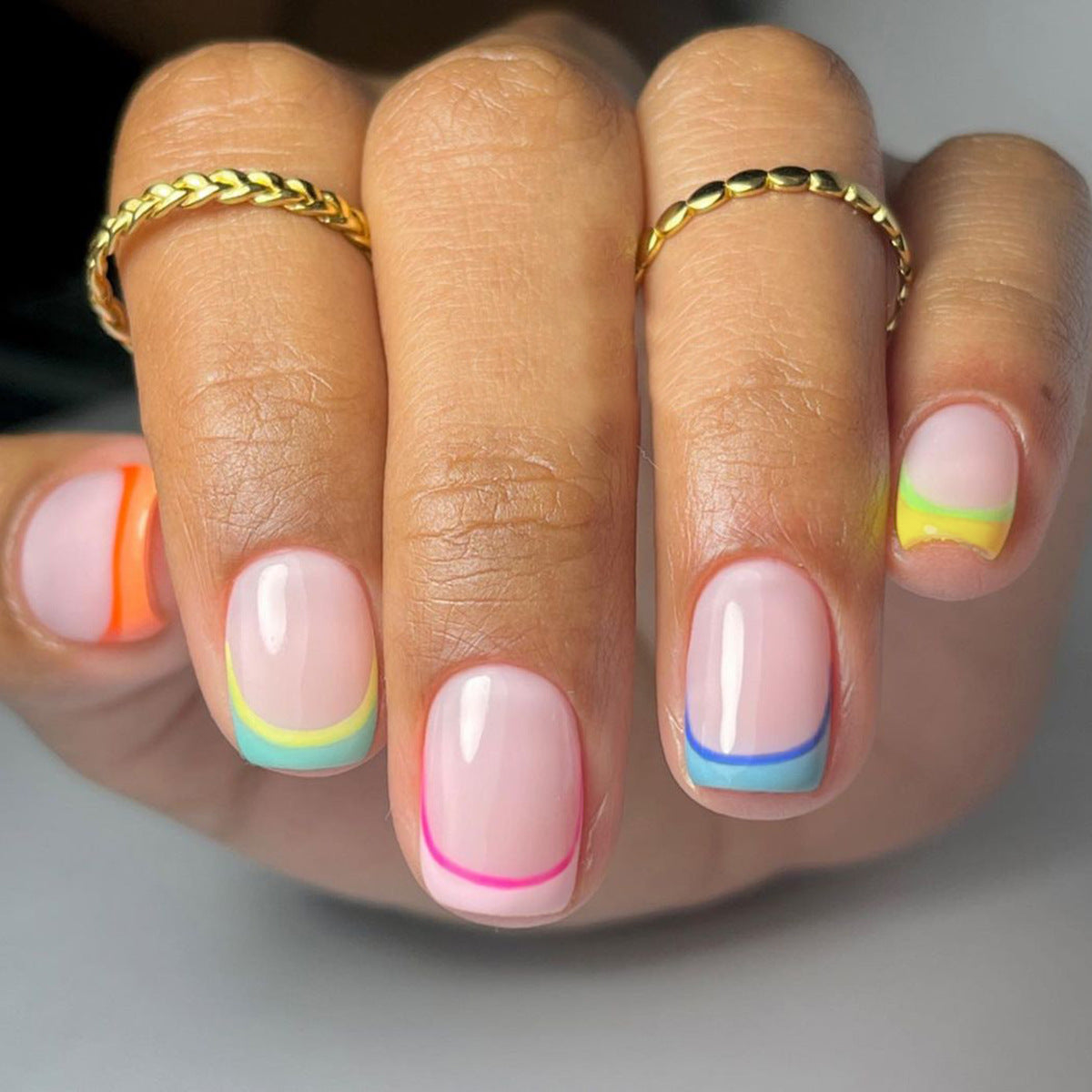 15 Sizes-30 Pcs Acrylic Press On Nails X0046B50YB