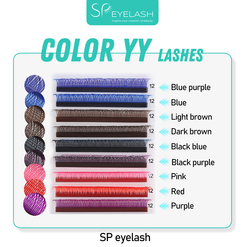 YY Colored Lashes
