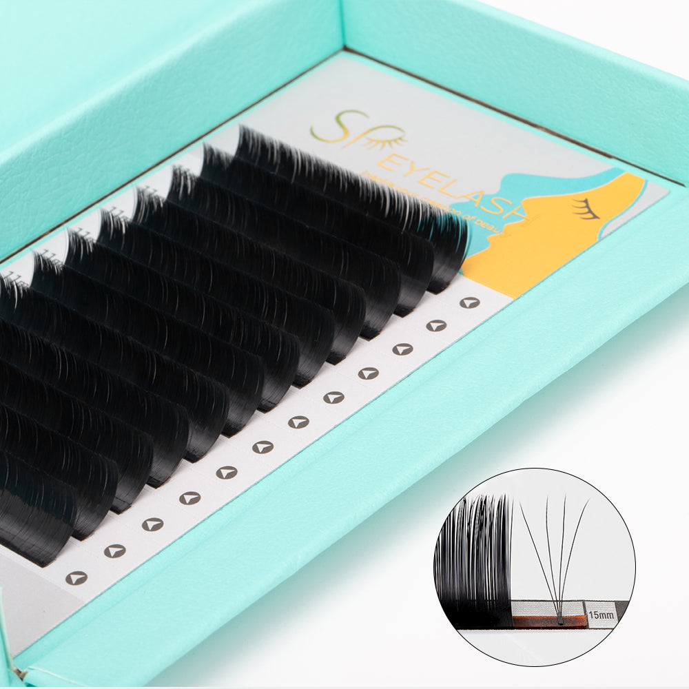 Easy Fan Eyelash Extensions-Customized packaging