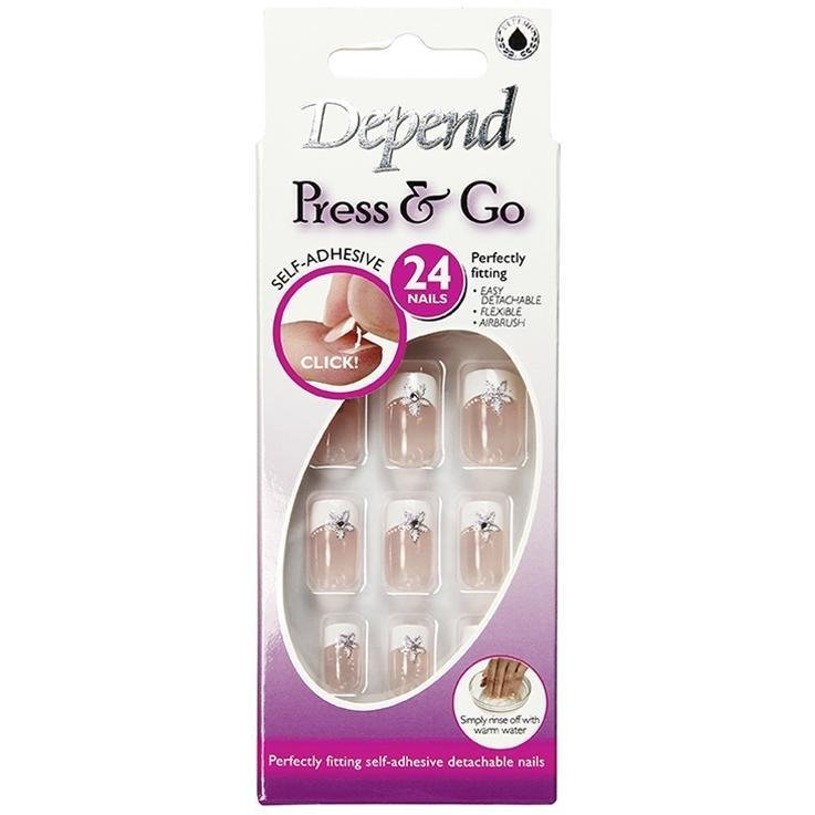 Nail Kit Press & Go, Pink Princess